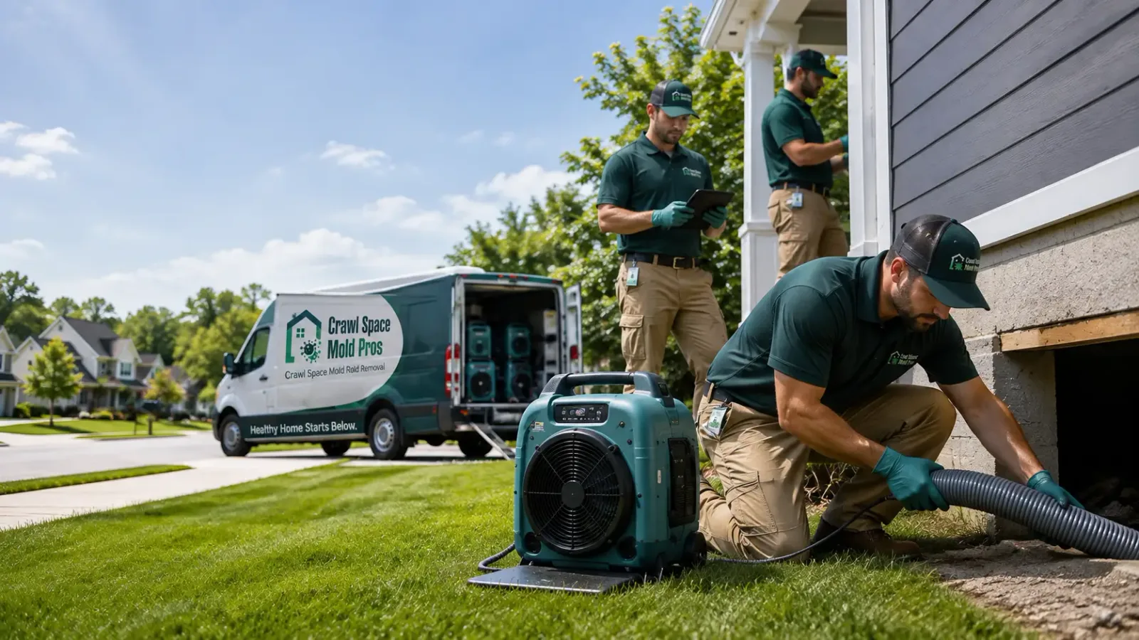 Crawl Space Mold Removal in Centerville, UT